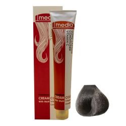 رنگ مو مدیا سری خاکستری شماره 8.1 حجم 100 میلی لیتر رنگ بلوند خاکستری روشن